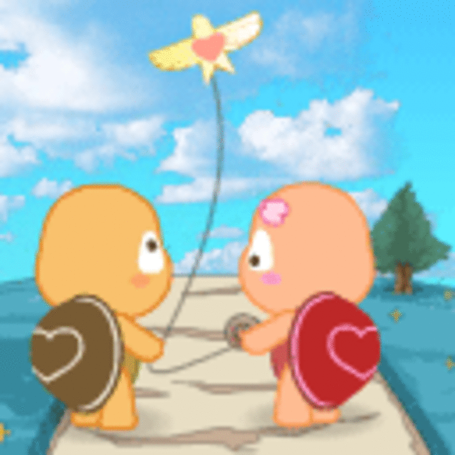 【高清图】 爱心小乌龟,萌图萌表情大集合图5