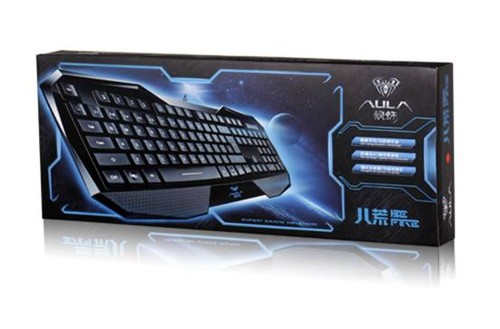 狼蛛八荒发光游戏键盘