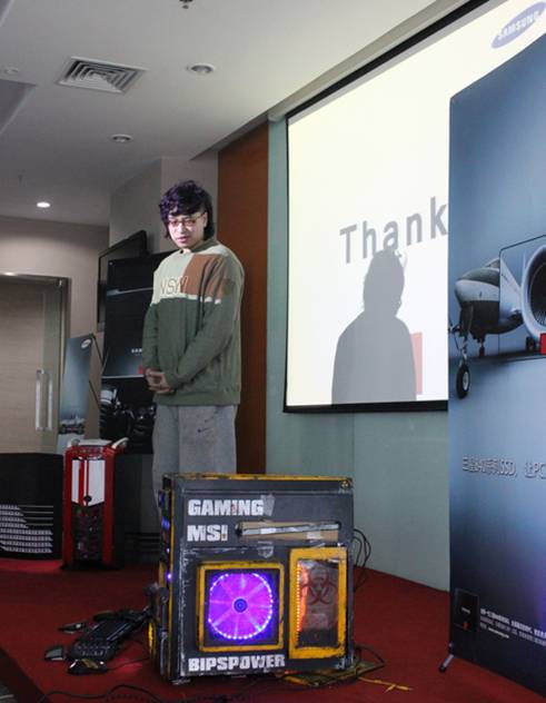 与冠军同行MOD第一人邢凯首推三星840PRO固态硬盘