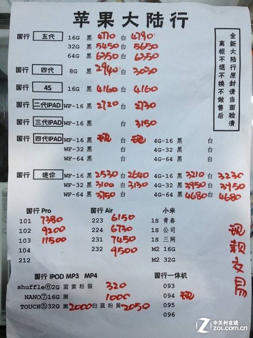 HTC或推四核廉价手机 5日华强北水货报价_深