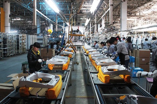 见证精致做工 帝度洗衣机工厂全线曝光_洗衣机