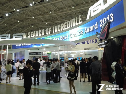 COMPUTEX:华硕展台最大 独特新品吸眼球