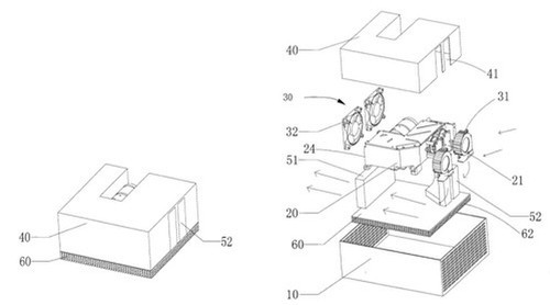 雅图《全密封式冷却系统DLP投影仪》专利技术