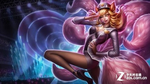 英雄联盟》流行歌手阿狸新皮肤公布_LOL_电子