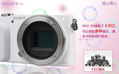 南昌信通数码正品专卖店索尼 NEX-3N套机(E 