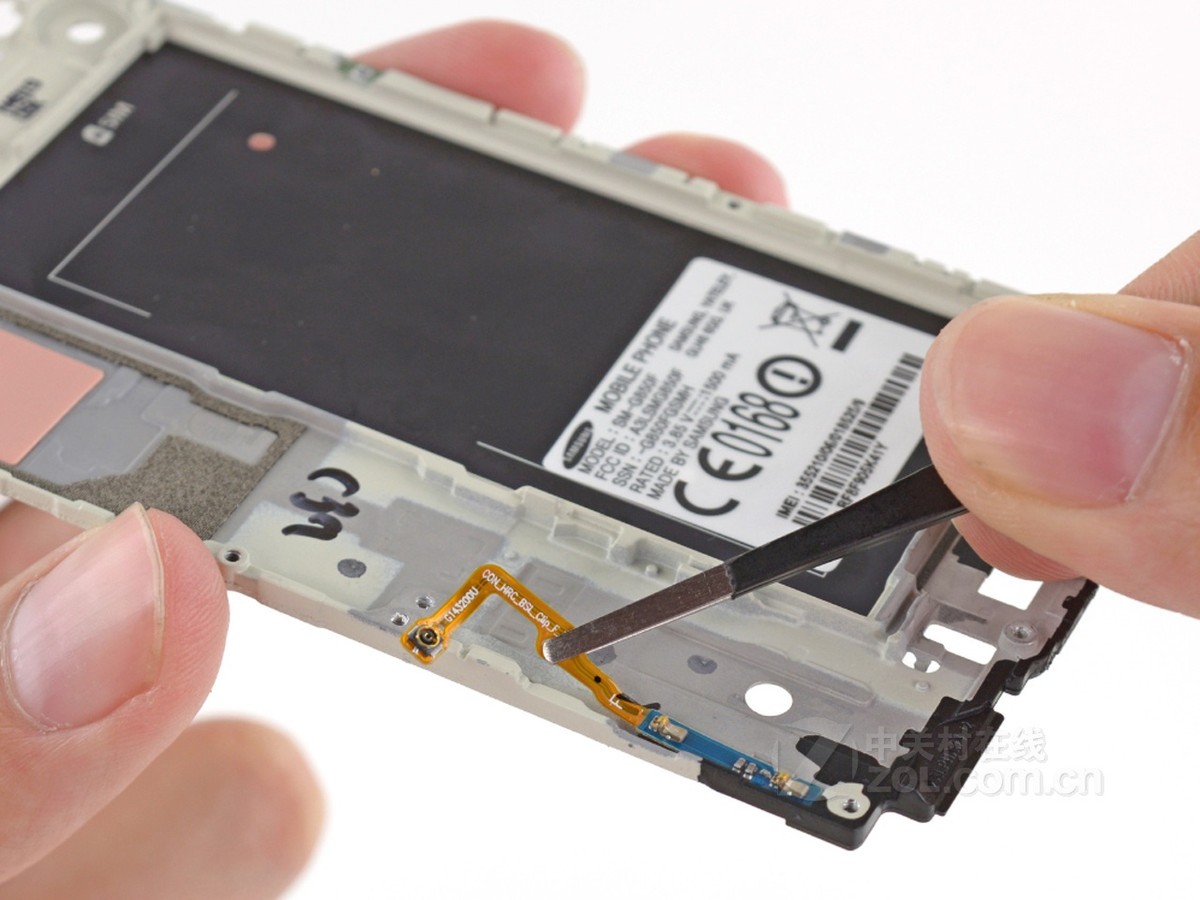【高清图】 三星(samsung)galaxy alpha(g850)拆机图 图115
