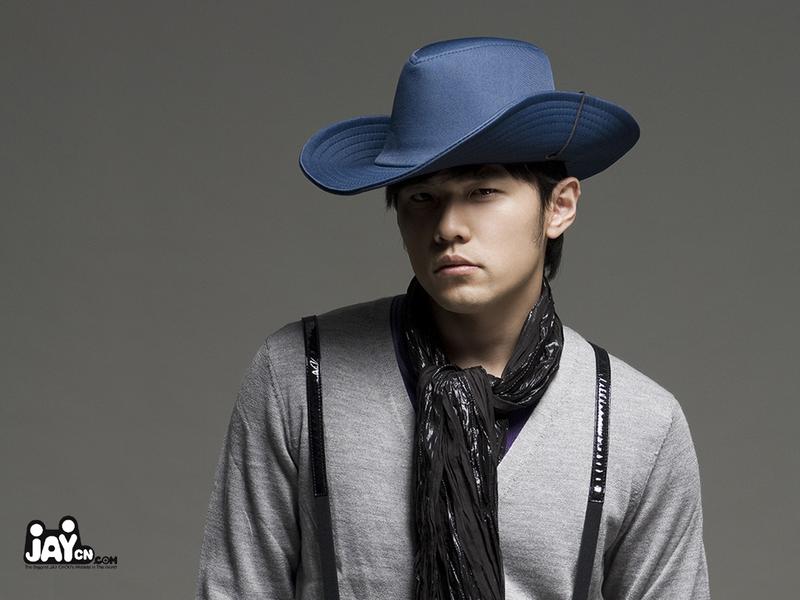 【高清图】骑马扮牛仔 周杰伦《我很忙》专辑