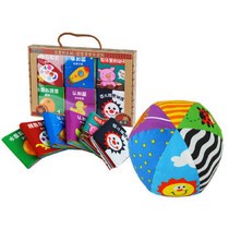 【拉拉布书LALABABY0-3岁婴幼儿撕不烂布书