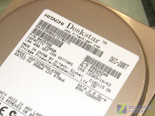 ������Hitachi��P7K500 250GB 7200ת 8MB��HDP725025GLA380���ڣ�ͼƬ���� ��20�� -ZOL�йش����ߵ�20��
