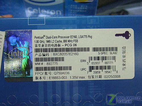 Intel����˫�� E2160(��)ͼƬ���� ��7�� -ZOL�йش����ߵ�7��