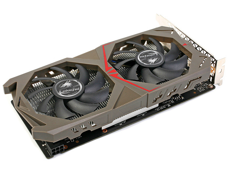 【高清图】 七彩虹(colorful)网驰gtx 1050ti-4gd5 电竞版整体外观图