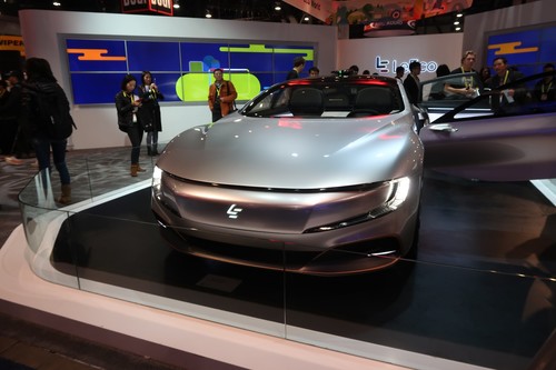 不止有 FF91 乐视汽车亮相CES展会高清图片