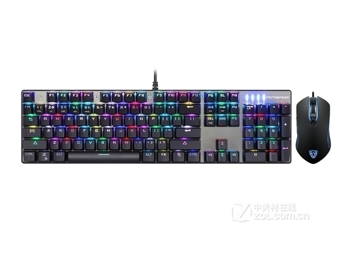 【高清图】摩豹(motospeed)CK888 RGB游戏