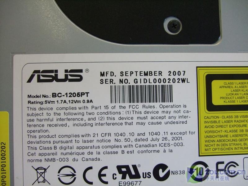 ��˶��ASUS��BC-1205PTͼƬ���� ��5�� -ZOL�йش����ߵ�5��