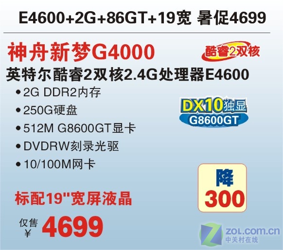 E4600���� ����86GT���Ե��Խ�4699ԪͼƬ����,ͼ2-ZOL�йش����ߵ�2��