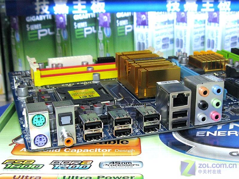 ���Σ�GIGABYTE��GA-EP45-DS3L(rev. 1.0)ͼƬ���� ��4�� -ZOL�йش����ߵ�4��