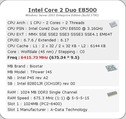 ӳ̩������Ƶ��¼ E8500��Ƶ��Խ6.4GͼƬ����,ͼ2-ZOL�йش����ߵ�2��