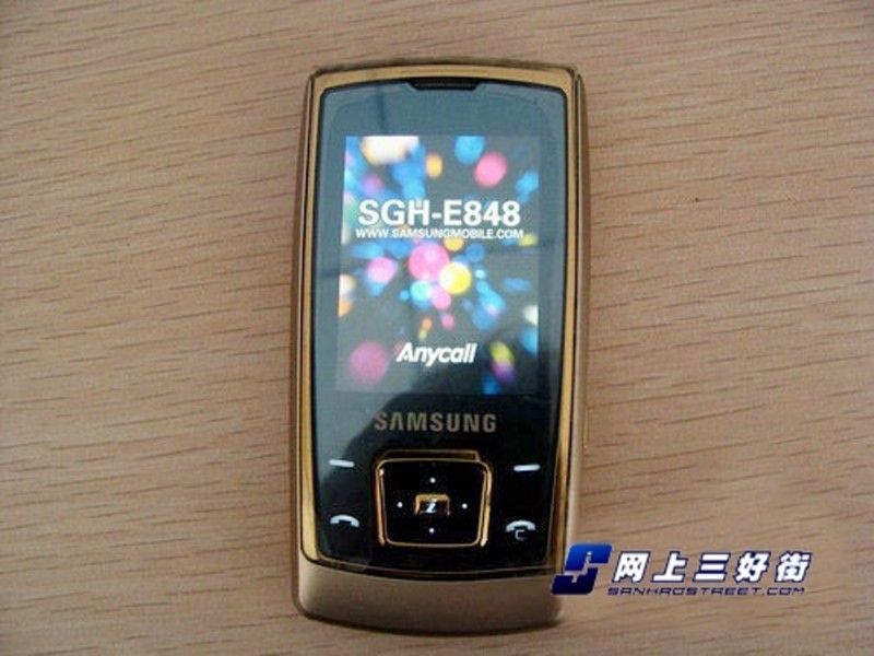 【高清图】 黄金闪耀 三星e848黄金版改版机特价销售图2
