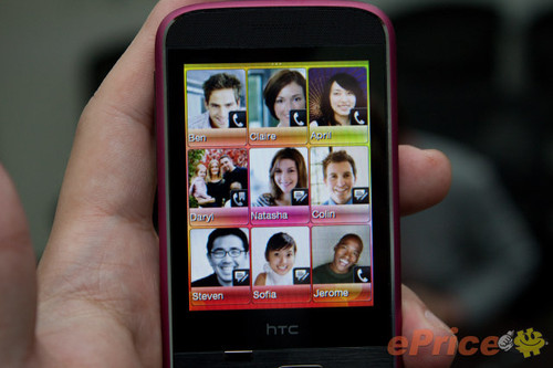 用新系统的大众触控手机 htc smart试玩 