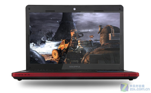 红黑搭配尽显时尚 七彩虹N520本上市 