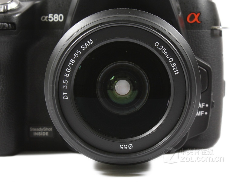 【高清图】索尼(sony)A580相机镜头图片 图10