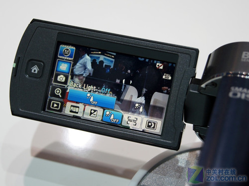 CES2011:暗光拍摄利器 三星Q10真机展示