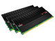 金士顿HyperX T1 Black 24GB DDR3 1600 三通道套装(KHX1600C9D3T1BK6/24GX)