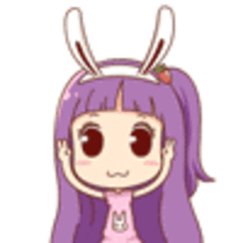 可爱调皮小玉兔qq表情 原创