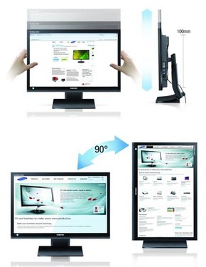 商务范儿 带你认识三星智翼SA450显示器