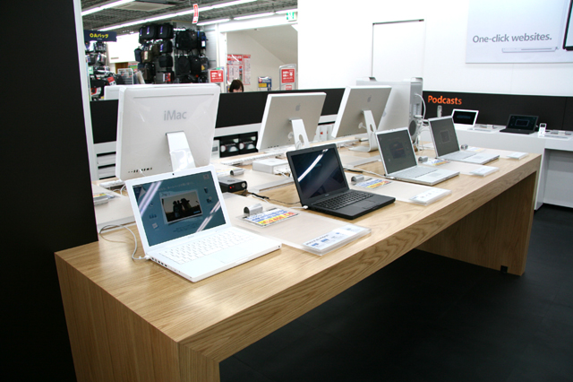 【高清图】黑白配 日本苹果Mac旗舰店开业(组