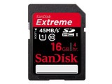 SanDisk Extreme SDHC UHS-1 Class10��16GB��