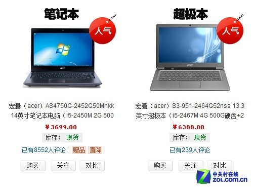 市场认知是问题 超极本占比依然堪忧