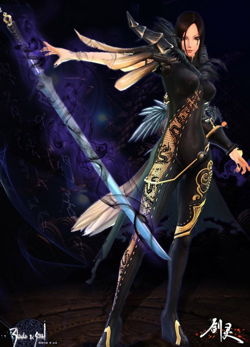 韩国美女博士自制超精美《剑灵》武器实物_剑灵_网络游戏-中关村在线