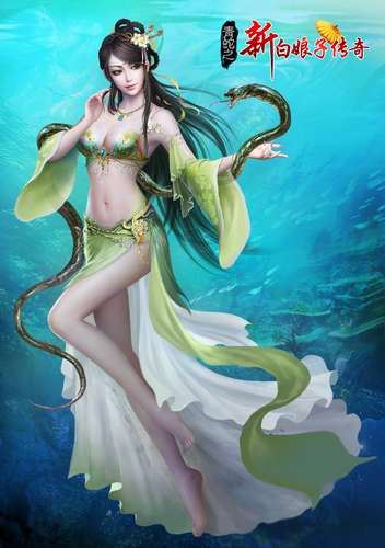 众仙女下凡ChinaJoy 谁最新白娘子?