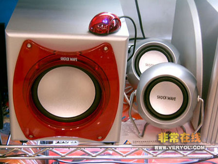 视觉的震撼,冲击波SC-2110音箱仅185