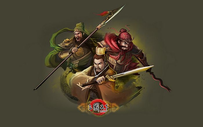 煮酒论英雄 三国天下壁纸欣赏