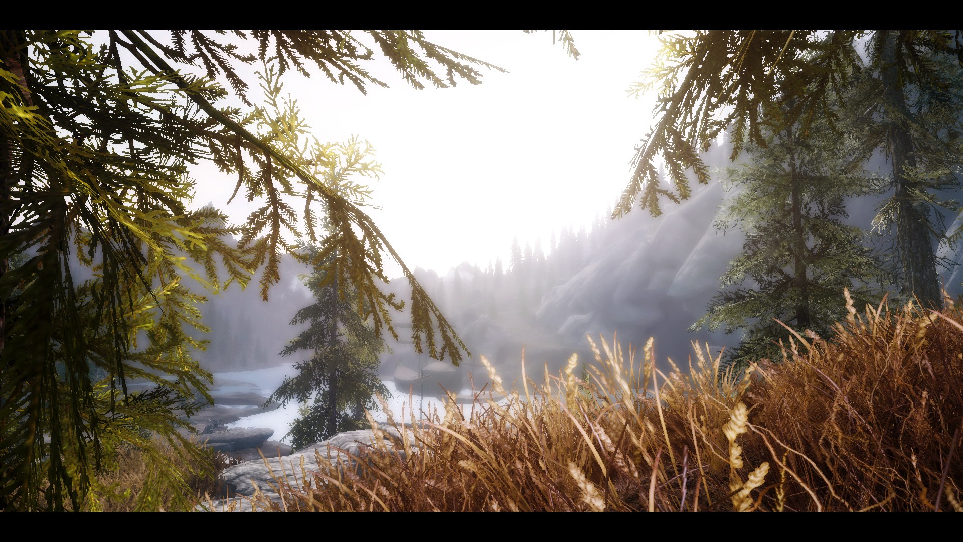 从风景到美女 《上古卷轴5》精美截图赏