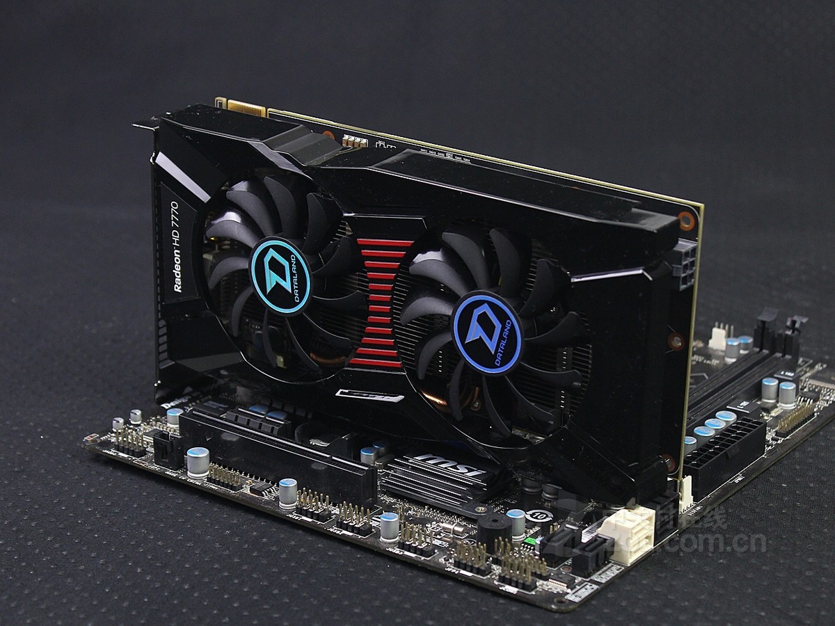 迪兰hd7770 酷能  1g dc