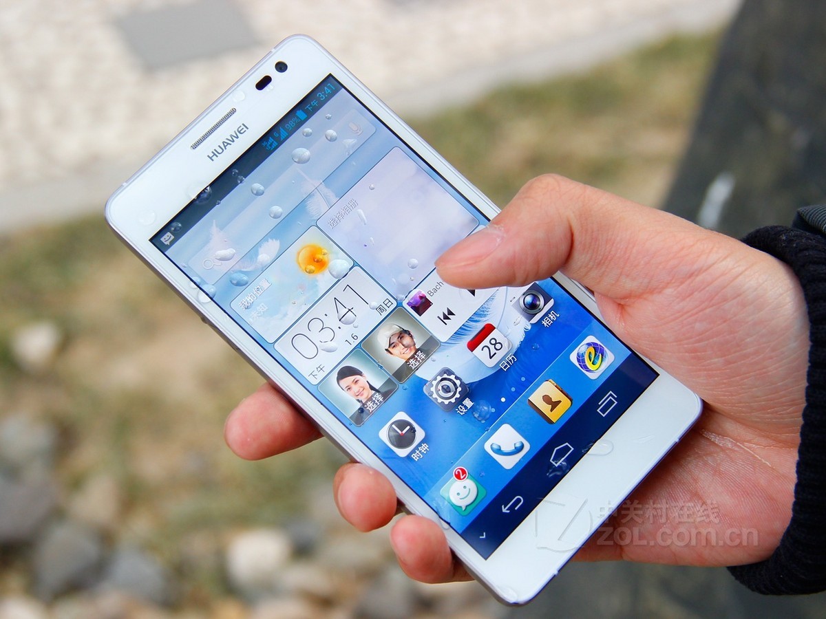 【高清图】 华为(huawei)ascend d2(d2-2010/32gb/电信版)白色 图263
