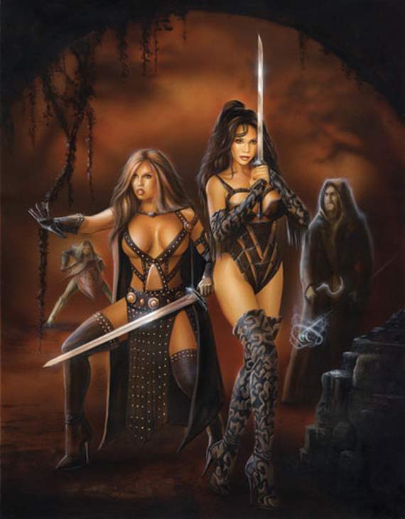 欧美画师性感爆乳画作 别有风味!