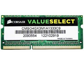 ������4GB DDR3 1333��CMSO4GX3M1A1333C9��