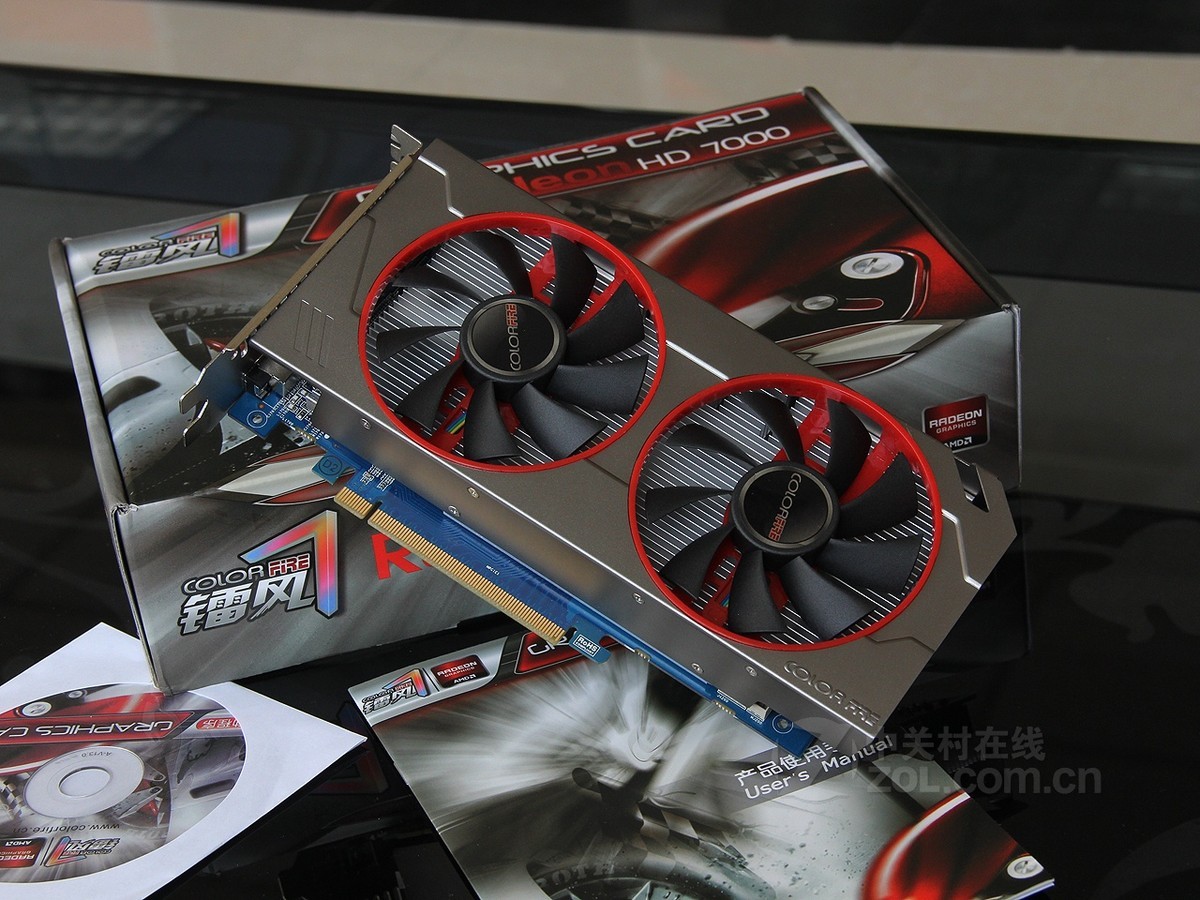 【高清图】 镭风(colorfire)hd7770 悍甲蜥 twin-1gd5实拍图 图97