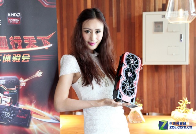 美丽模特压轴 迪兰主流显卡劲爆图赏