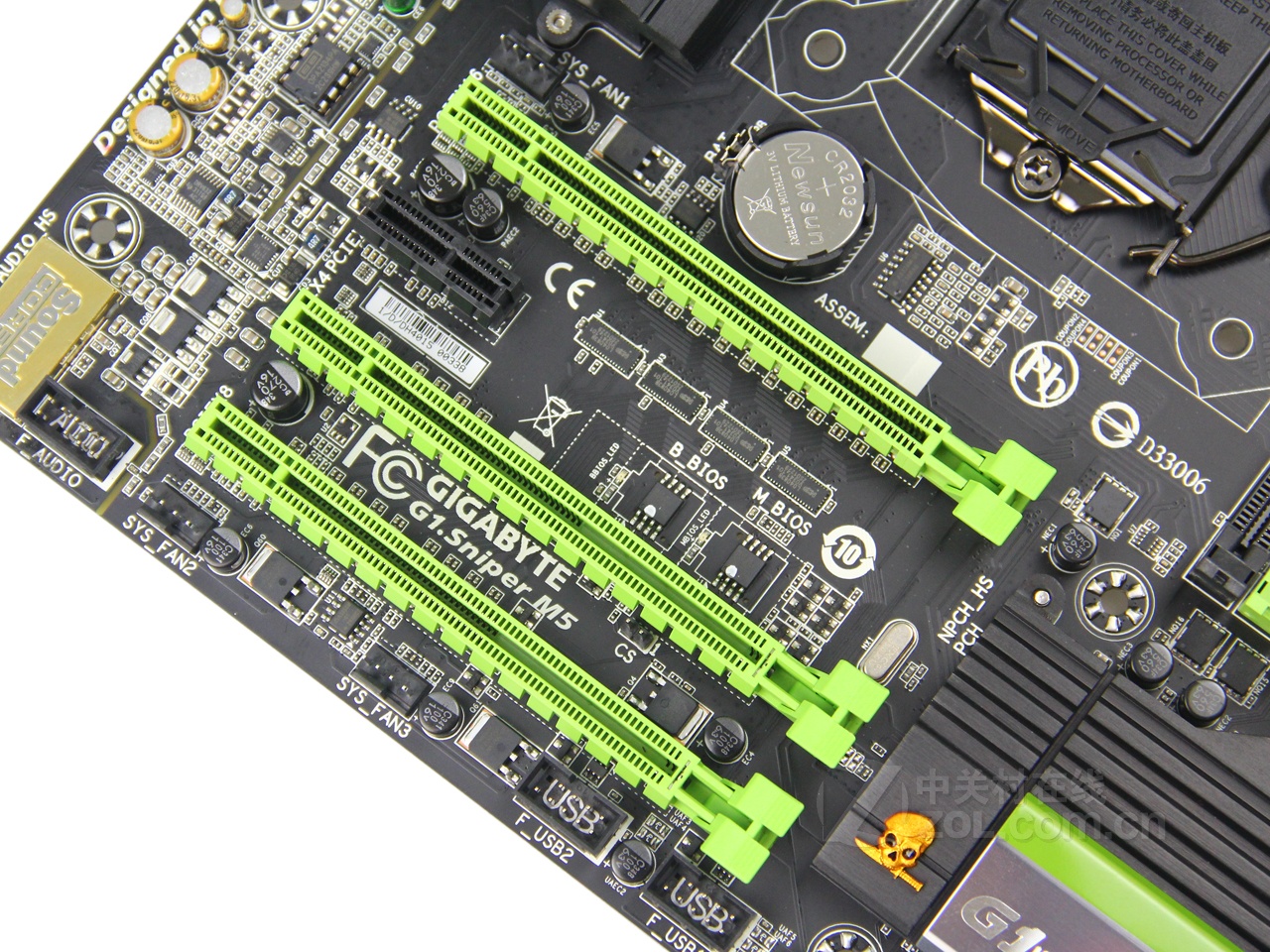 sniper m5显卡插槽图片欣赏-zol中关村在线