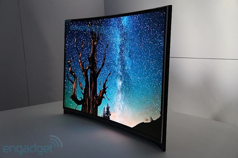 视角一流颜色靓丽 三星发柔性oled电视