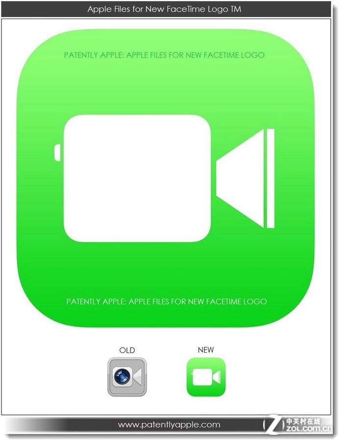 【高清图】 全新facetime logo 图标更加简洁醒目图1