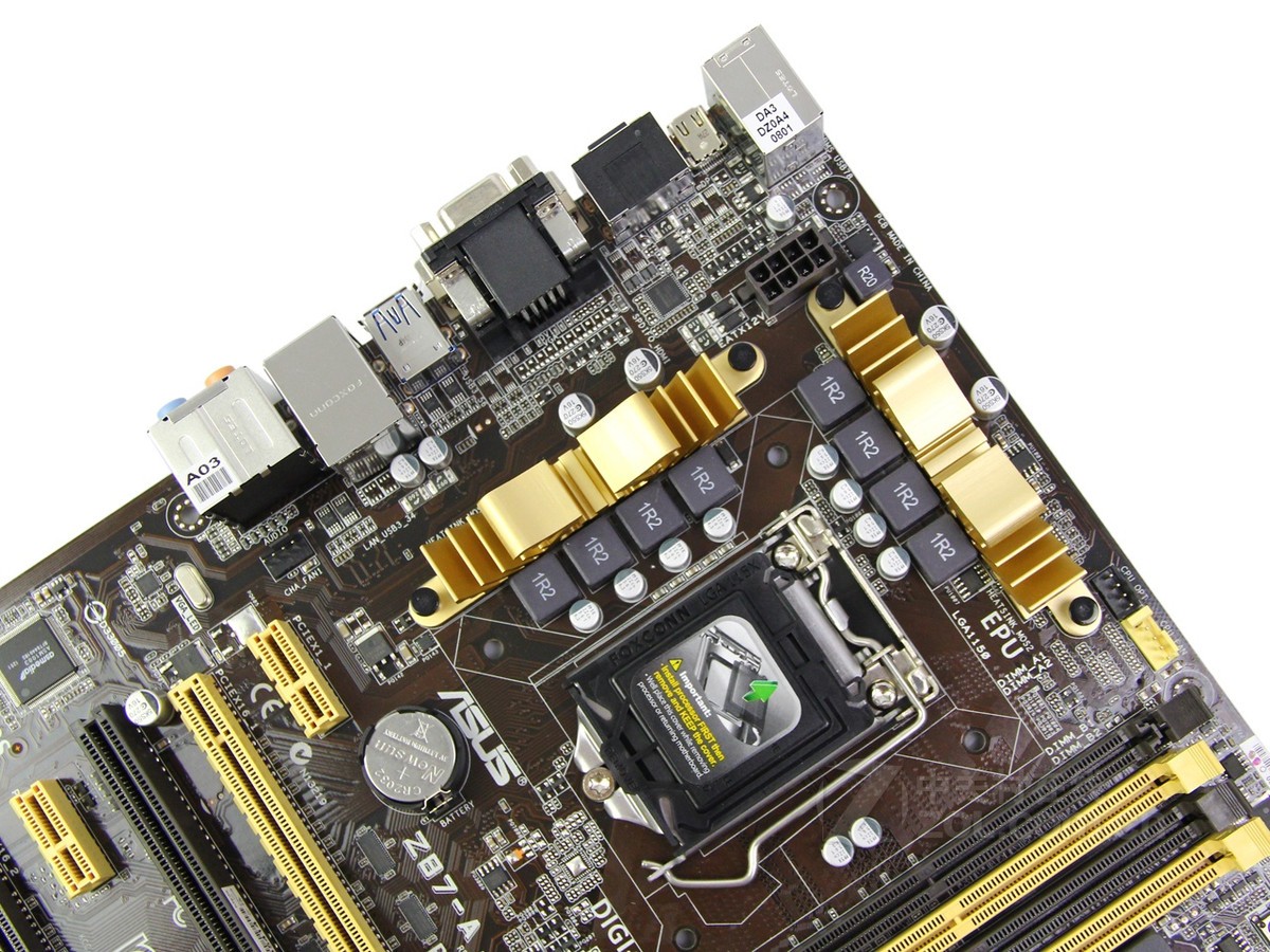 华硕z87-a 局部细节图(2/33)