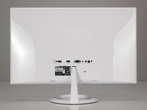 冬日银装华硕超薄显示器vx239hw展现纯白诱惑