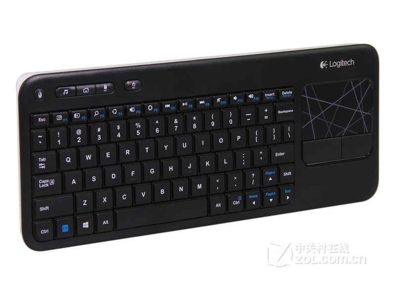罗技k400r无线触控键盘 - 图片 1