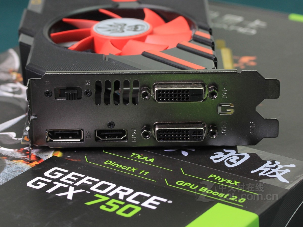 【高清图】 耕升(gainward)gtx 750 关羽版 1g实拍图 图98